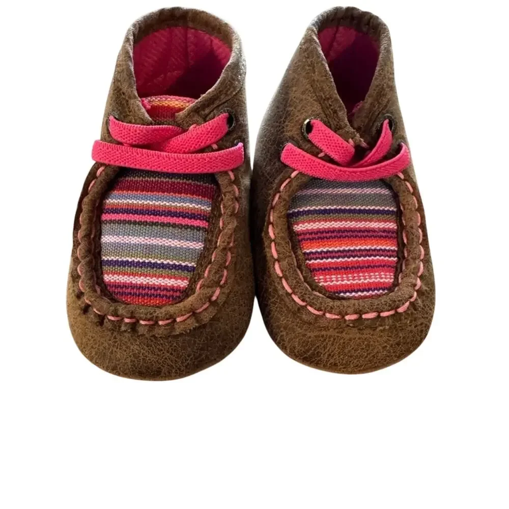 Ariat Adorable Infant Lil’ Stompers Pink Aurora Spitfire - Size 0